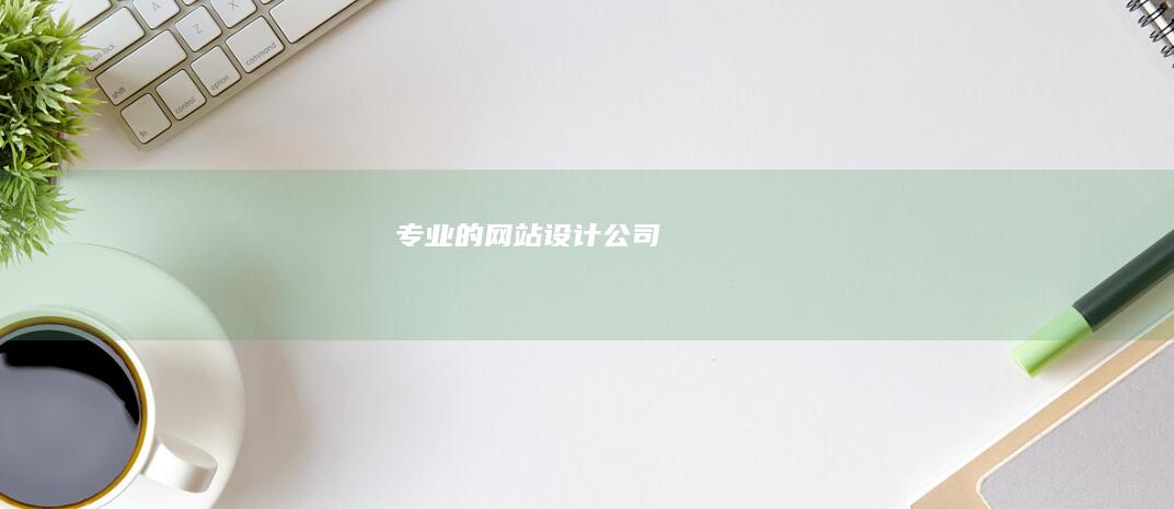 专业的网站设计公司