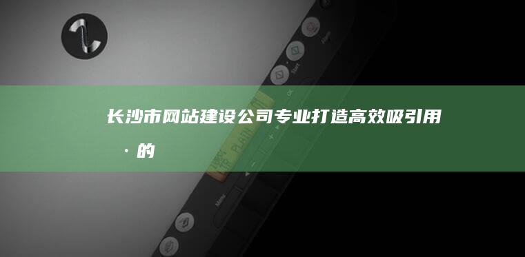 长沙市网站建设公司: 专业打造高效、吸引用户的网站